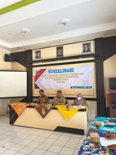 Sosialisai Promosi & Penjaringan / Penyaringan Perangkat Desa 