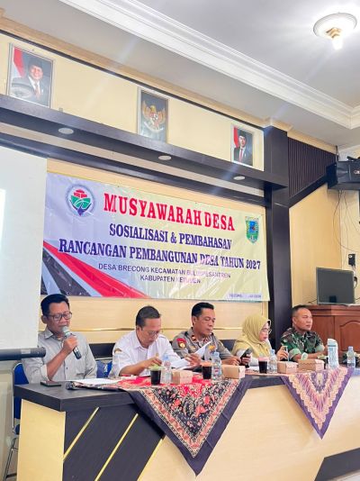 Sosialisai dan Pembahasan Rancangan Pembangunan Desa Tahun 2027